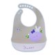 thumbnail image 1 of Silicone Baby Bibs Waterproof Oil Resistance Soft Skin Friendly Adjustable Feeding Bib for Drawing Blueberry, 1 of 4