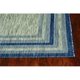 thumbnail image 1 of HomeRoots 353954 5 ft. 3 in. x 7 ft. 7 in. UV-Treated Polypropylene Grey & Denim Area Rug, 1 of 1