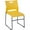 Yellow, variant on Flash Furniture HERCULES Series 881 lb. Capacity Blue Sled Base Stack Chair with Air-Vent Back