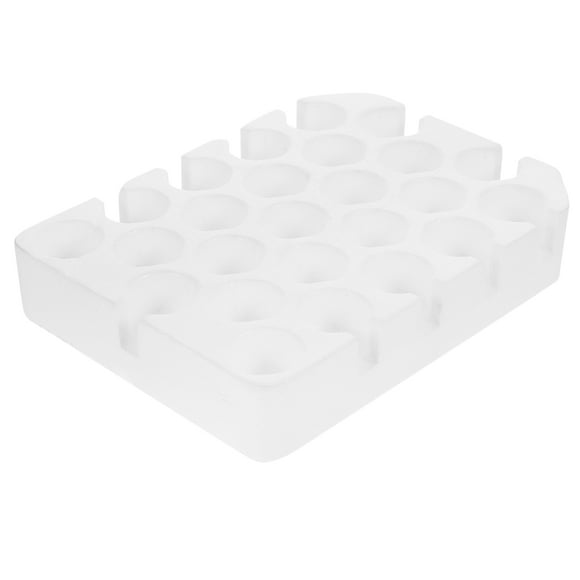 Test Tube Holder Testing Tubes Rack Centrifuge Tube Holder Sampling Test Tube Organizer (25 Holes)