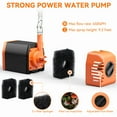 POPOSOAP Solar Water Pump Outdoor, 30 Watt Solar Powered Water Pump