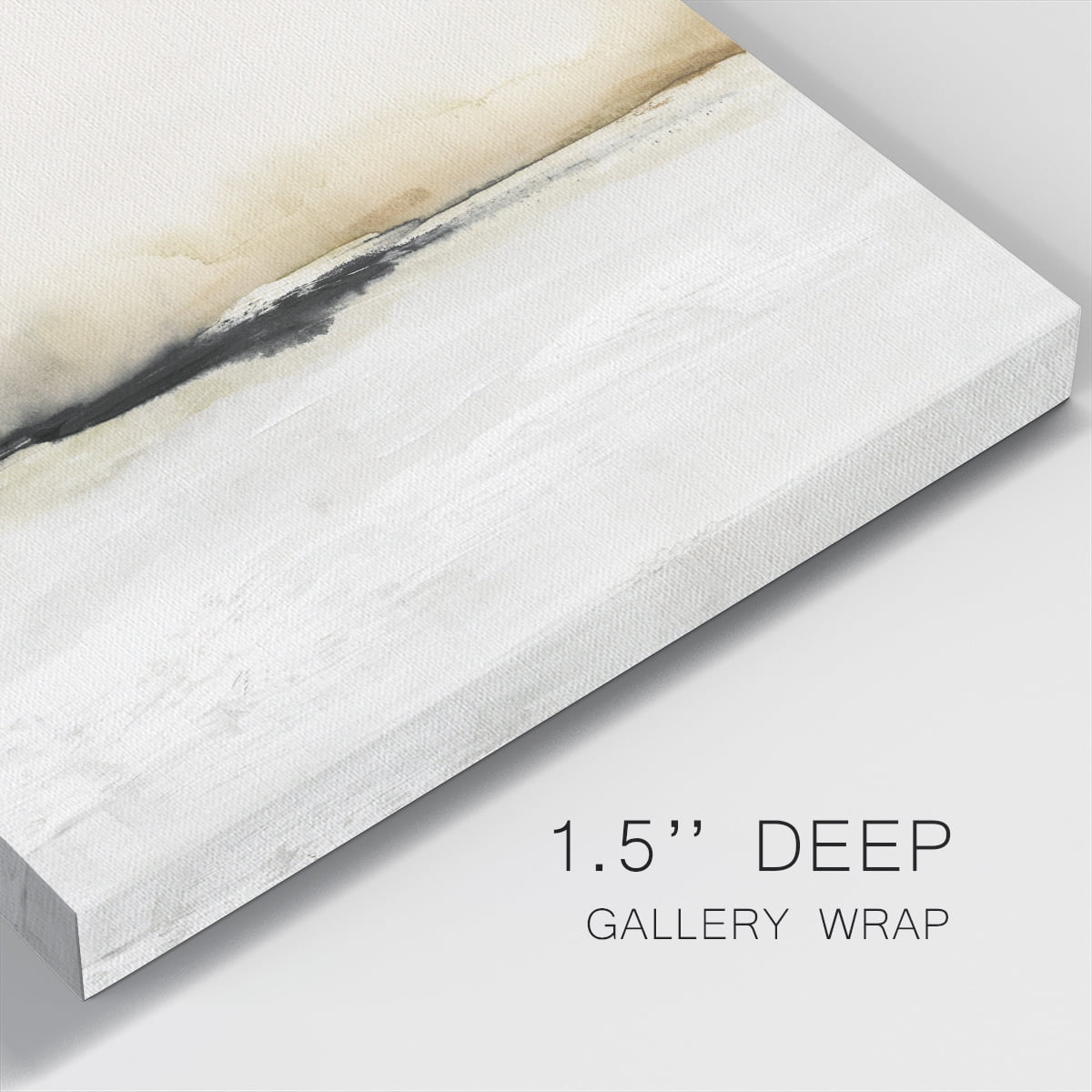 Wexford Home Floating Cinder I-Premium Gallery Wrapped Canvas, 32" x 32" - Ready to Hang