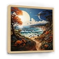 thumbnail image 2 of Designart "Seaside Getaway I" Nautical & Beach Floater Framed Canvas Art Print, 2 of 7