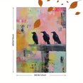 thumbnail image 3 of Qisvanset 12x16 Inch Tortoiseshell Cat with Color Eyes Canvas Print Wall Art, 3 of 5