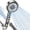 Gray, variant on FEELSO 4 Setting Handheld Shower Head, High Pressure Showerhead with Filters, Hard Water Softener, Gary