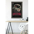 thumbnail image 6 of MLB Arizona Diamondbacks - Neon Helmet 23 Wall Poster, 22.375" x 34" Framed, 6 of 6