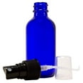 thumbnail image 3 of Greenhealth - 2 fl oz (59 ml) Cobalt Blue Bottles Fine Mist Black Sprayer Cap (Pack of 4), 3 of 3
