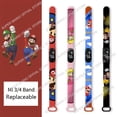 thumbnail image 2 of Super Mario Bros Series LED Reloj digital Pulsera electrónica para niños Pulsera colorida Figura de anime fresca Regalos de cumpleaños de Navidad Moda zhangmengya LED, 2 of 2