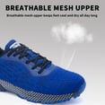 thumbnail image 2 of AOV Mens Running Shoes Casual Tennis Athletic Gym Fashion Lightweight Sneakers Blue US 9.5, 2 of 6