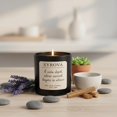 thumbnail image 4 of YILOSF-Lavender & Sandalwood Candle, Luxury Scented Soy Candle 7oz, Calming Relaxing Fragrance for Home, Stress Relief & Sleep Aromatherapy Candle, Gift for Women, Long Lasting Jar Candle, 4 of 4