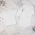 thumbnail image 6 of Buyless Fashion Baby Girls Bodysuit With Short Or Long Sleeves Cotton Onsie, 6 of 7