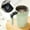 B, variant on Automatic Stirring Coffee Mug, Smart Temperature Measuring Tumbler with Handle & Lid