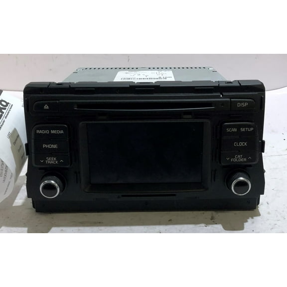 Pre-Owned 17-18 Kia Optima AM FM CD Player Radio Receiver w/ 5.0 Screen OEM LKQ (Good)