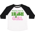 thumbnail image 3 of Inktastic Loves an Irish Girl Girls Toddler T-Shirt, 3 of 5