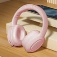 thumbnail image 5 of 120H Playtime Bluetooth ANC/ENC Pro-Level Active Noise Cancelling Over-Ear Headphones Wireless, Headphones with Built-in Microphone Type-C Charging for Call Travel Sports Gym, 5 of 7