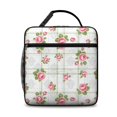 thumbnail image 2 of Pioneer Flower Floral Print Pattern Insulated Lunch Bag Teen,Lunch Bag Lunch Box for Men Women,Bento School Lunch Bag for Teen for Work,Picnic or Travel, 2 of 5