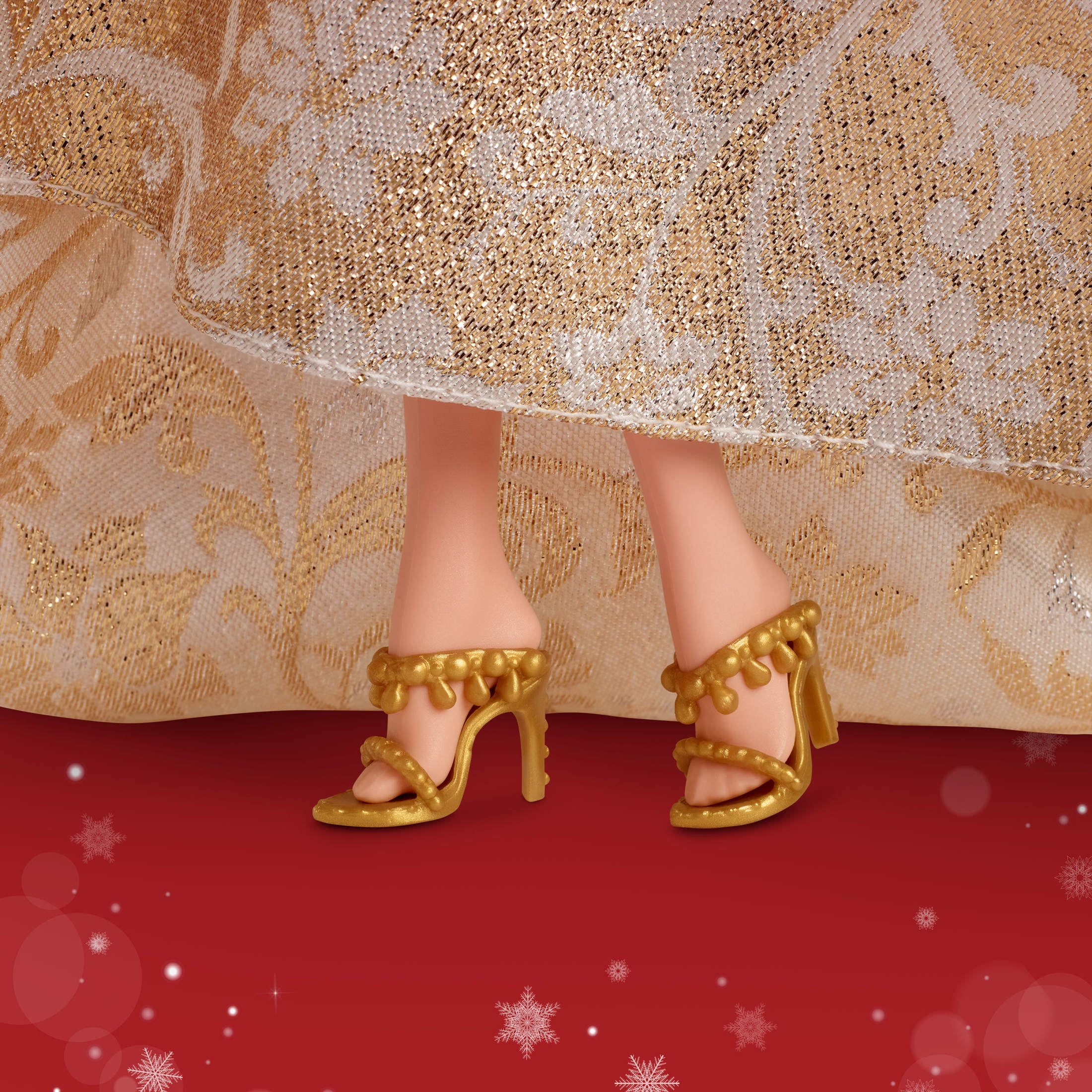 Barbie Signature 2025 Holiday Barbie Fashion Doll, Seasonal Collector, Red  Hair with Silver & Gold Gown - Walmart.com