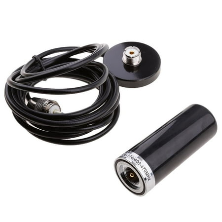 Dual Band Antenna VHF 400-470 136-174MHZ And PL-259 Antenna Cable Roof ...