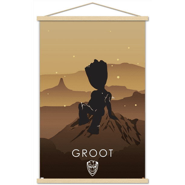 Sta op versus sleuf Marvel Heroic Silhouette - Groot Wall Poster with Wooden Magnetic Frame, 22.375" x 34" - Walmart.com Sta op versus sleuf Marvel Heroic Silhouette - Groot Wall Poster with Wooden Magnetic Frame, 22.375" x 34" - Walmart.com