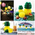 thumbnail image 4 of LNKOO 12 Pieces 7.8 Inch Pineapple Honeycomb Centerpieces Pineapple Tissue Paper Centerpieces Table Pineapple Decorations for Hawaiian Luau Party Birthday Wedding Home Favor, 4 of 7