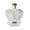 C001- Style A, variant on Bourbon Decanter, 8 in Width, Novelty Automotive Silhouette, Gold Sealed Lid, Glass Bottle with Lid, Dining Room Storage, Clear Finish, 1 Pc