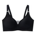 thumbnail image 3 of Gibobby Women's Lace Desire Underwire Bra, Full-Coverage Lace Bra with Underwire Cups[Black,M], 3 of 5