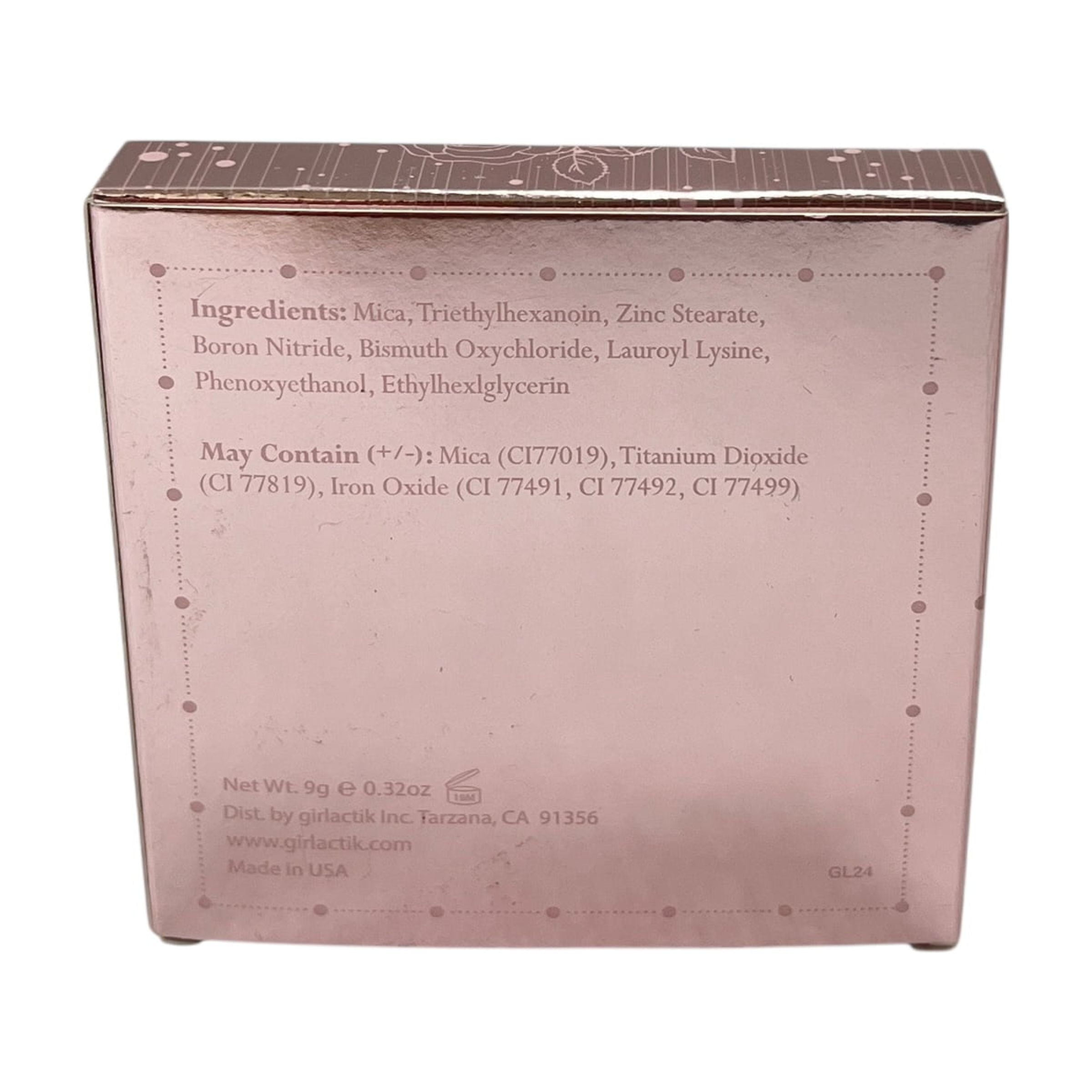 girlactik Luminous Face Powder – Light – 9 g / 0.32 oz