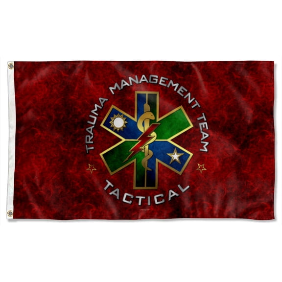 Cayyon Ranger Trauma Management Team Flag 3x5Feet Military Banner with 2 Brass Grommets