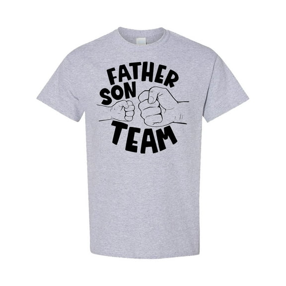 Inktastic Father's Day Father Son Team Parent Child Fist Bump T-Shirt