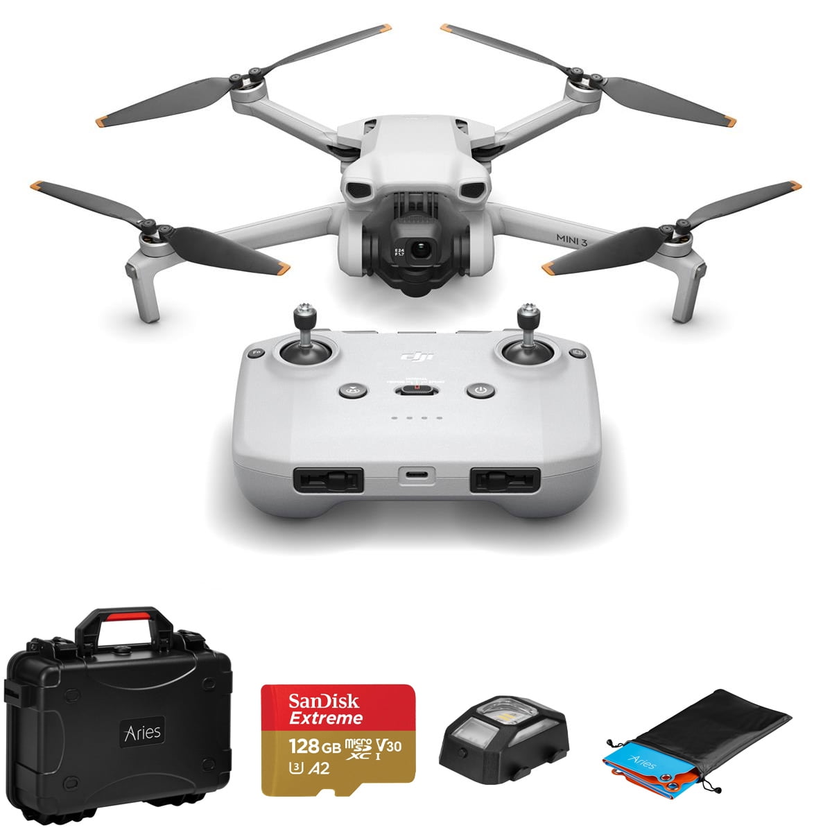 DJI Mavic Mini Drone Fly More Combo: Quadcopter, 3 Batteries DJI Mavic Mini Drone Fly More Combo: Quadcopter, 3 Batteries