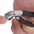 thumbnail image 5 of Toenail Clippers for Thick Nails,Angled Head Long Handled Toe Nail Clippers for Seniors Men Women with Wide Jaw Opening,Heavy Duty Finger Nail Clippers with Catcher, 5 of 8