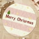 thumbnail image 1 of Alfombra Redonda Navideña de 9,75 M (32 Pies) Verde y Rosa con Diseño de Árbol de Navidad | Lavable, Antideslizante | Ideal para Cocina, Dormitorio, Baño y Sala de Estar | Poliéster | 80 X 80 Cm (31,, 1 of 6