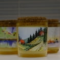 thumbnail image 4 of Aster for Lotus Soy Wax Candle in Amber Jar - Rustic Teakwood Moss, 4 of 4