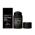 thumbnail image 2 of Bamboo Charcoal Mud Mask Stick Deep Cleansing Purifying Mask Rotate Design Easy Apply Remove Oil Impurities Blackheads Minimize Pores Control Oil Refresh Skin 30G, 2 of 7