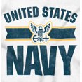 thumbnail image 2 of United States Navy Military Logo Toddler Boy Girl T Shirt Infant Toddler Brisco Brands 12M, 2 of 6