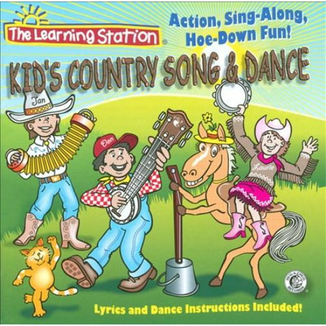 Learning Station Kid's Country Song & Dance CD