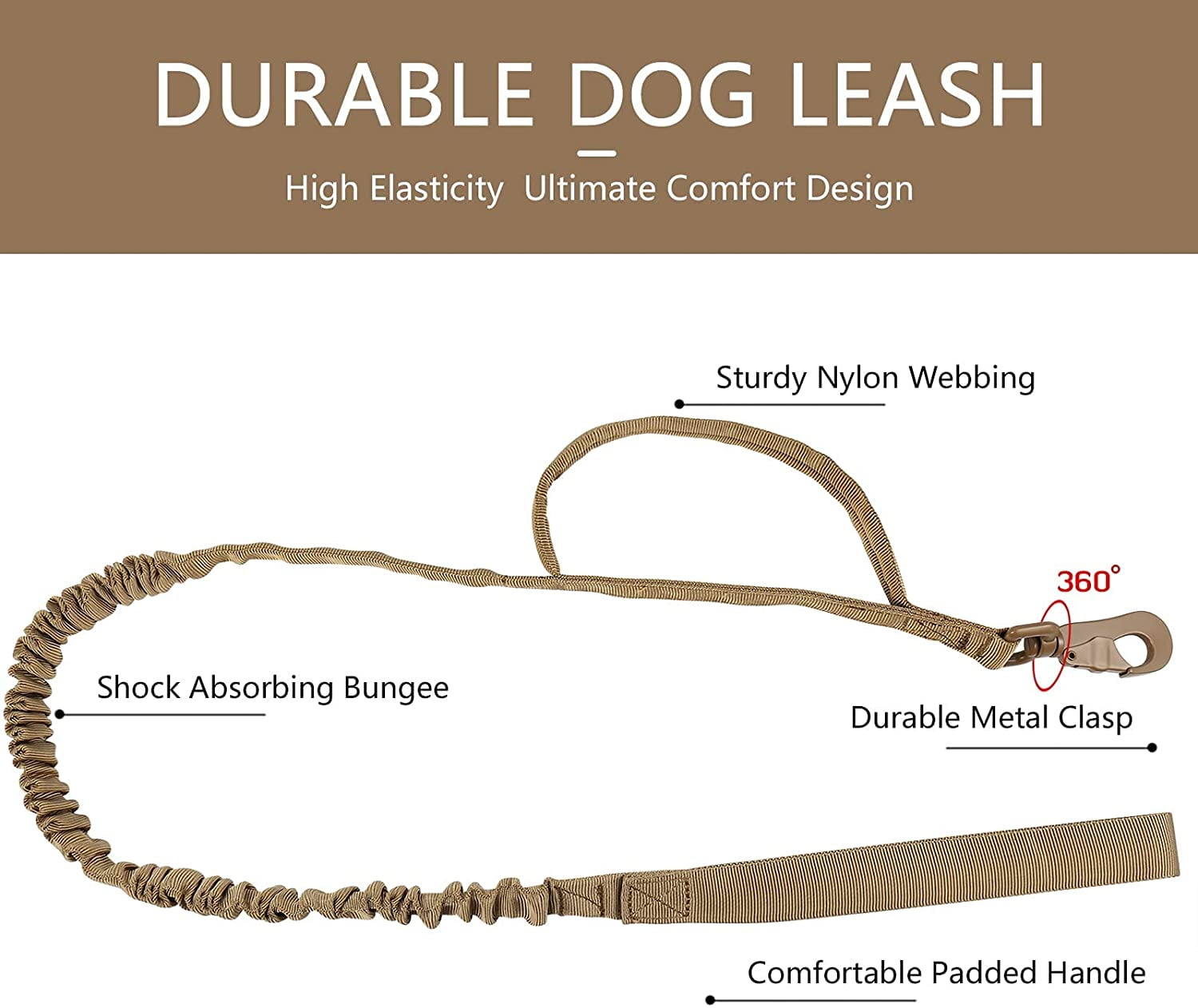 Tactical Dog Collar, Adjustable Military Training Nylon Dog Collar with Control Handle and Heavy Metal Buckle for Medium and Large Dogs, with Patches and Airtags Case