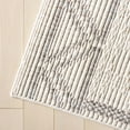 thumbnail image 3 of SAFAVIEH Martha Stewart Serenity Liana Striped Area Rug, Ivory/Grey, 4' x 6', 3 of 10