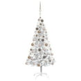 thumbnail image 4 of vidaXL Artificial Christmas Tree with LEDs&Ball Set PET Multi Colors/Sizes, 4 of 84