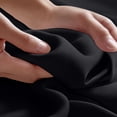 thumbnail image 2 of Utopia Bedding Flat Sheets - Pack of 6 - Soft Brushed Microfiber Fabric - Shrinkage & Fade Resistant - Easy Care Twin, Black, 2 of 6