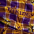 thumbnail image 4 of NFL Minnesota Vikings 58" 100% Polyester Fleece Sports Logo Fabric By the Yard, Purple, 4 of 10
