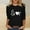 Black, variant on the Cure T-Shirt Love Heart Printed Graphic Valentine T Shirts for Women Girlfriend Valentines Day Gifts