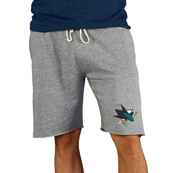 Men's Concepts Sport Gray San Jose Sharks Mainstream Terry Shorts