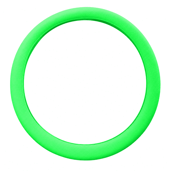 Silicone Steering Wheel Cover - Universal Fit, Anti-Slip, Breathable, Comfortable Grip for Cars