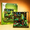 thumbnail image 7 of Insects Tropical Rainforest Building Sets for Adult,Animals Botanical Collection Toys with LED, 7 of 7