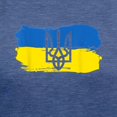 thumbnail image 3 of CafePress - I Stand With Ukraine Flag Emblem Map Patri T Shirt - Womens Tri-blend T-Shirt, 3 of 4