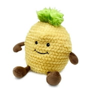 Pineapple Warmies Cozy Plush Heatable Lavender Scented Stuffed Figure