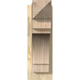 thumbnail image 2 of Ekena Millwork 6"W x 18"D x 18"H Merced Rough Sawn Arts and Crafts Outlooker, Douglas Fir, 2 of 4
