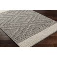 thumbnail image 3 of Mark&Day Outdoor Rugs, 3x7 East Orange Modern Indoor/Outdoor Charcoal Runner Area Rug, Non Shedding Grey Ivory Carpet for Patio, Porch, Deck, Bedroom, Living Room or Kitchen (2'7" x 7'3" Runner), 3 of 5