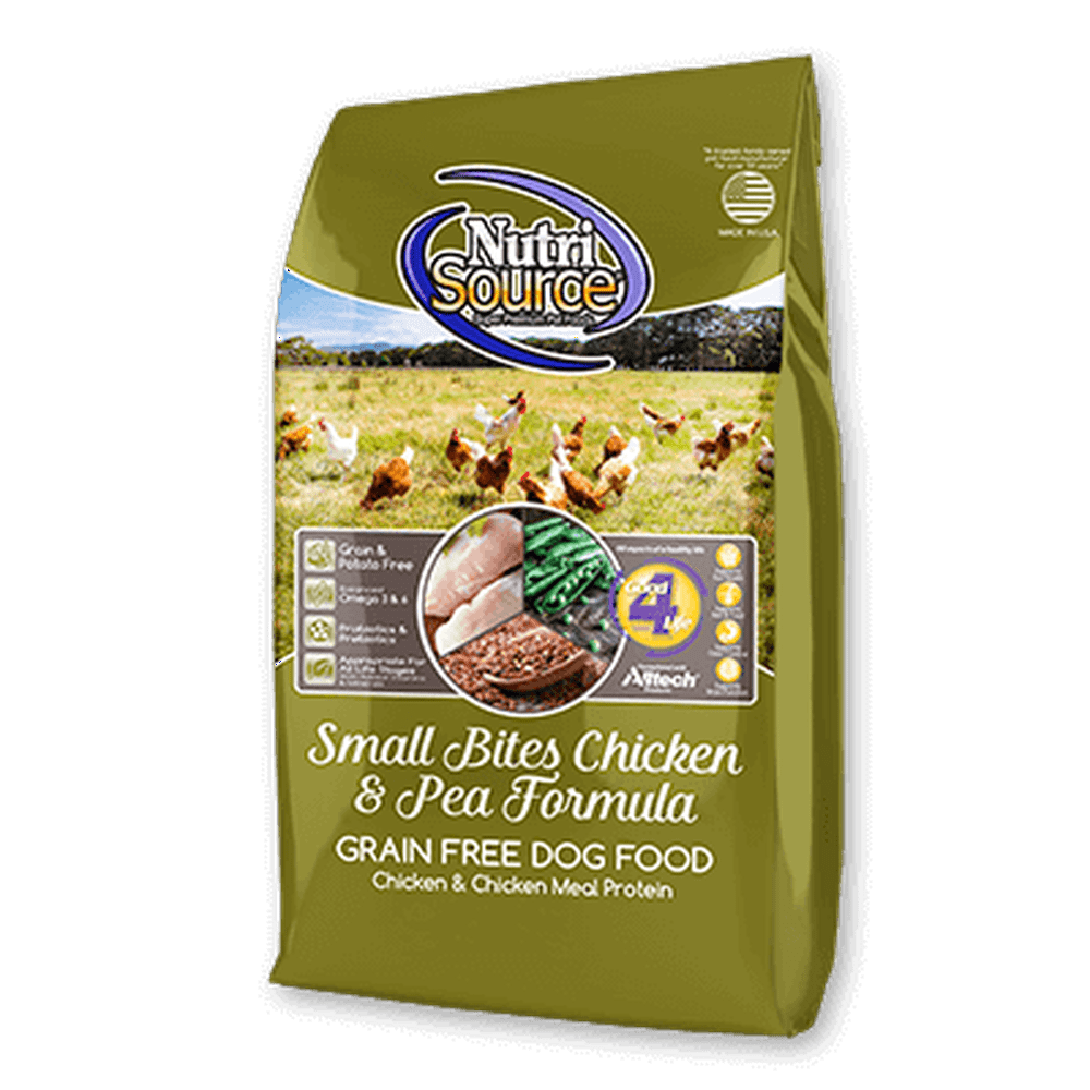 Nutrisource Grain Free Small Breed Chicken Dog Food 15lbs